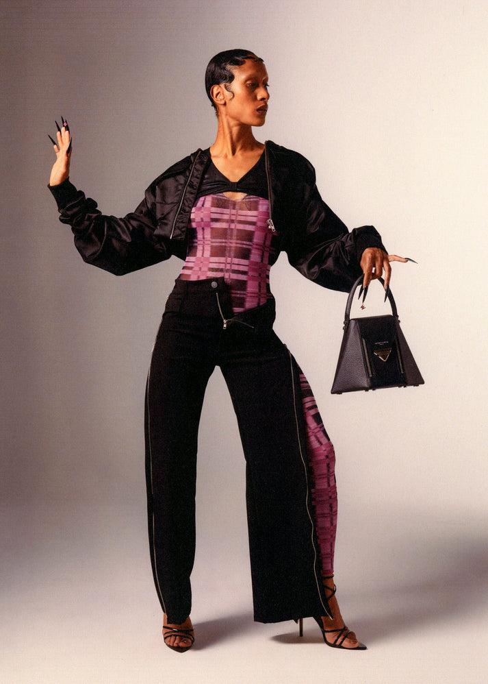 Weinsanto DOUBLE ZIPPERS STRETCH PANT