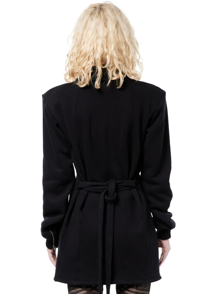 Weinsanto DRAPED JERSEY MINI-DRESS