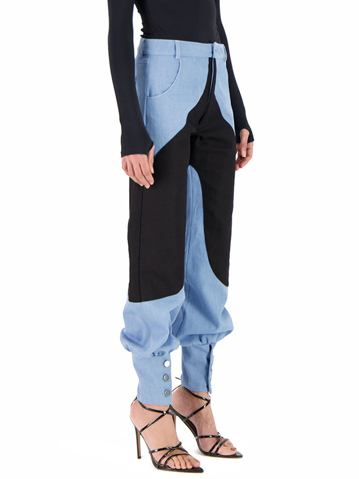 weinsanto HIGH WAIST DENIM JOGGING