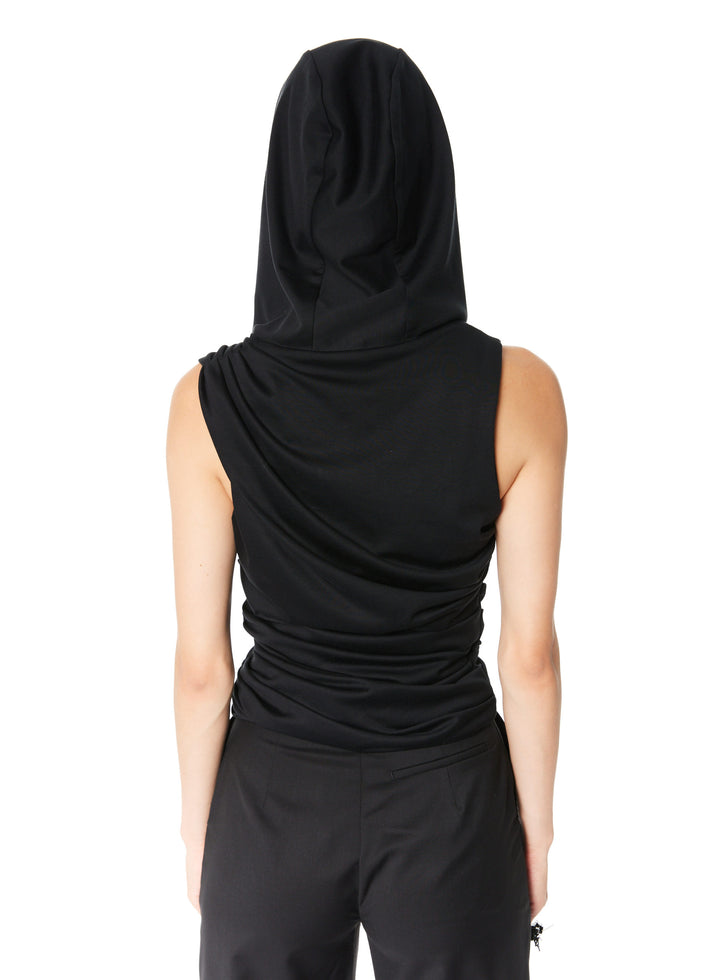 Weinsanto HOODED SLEEVLESS TOP