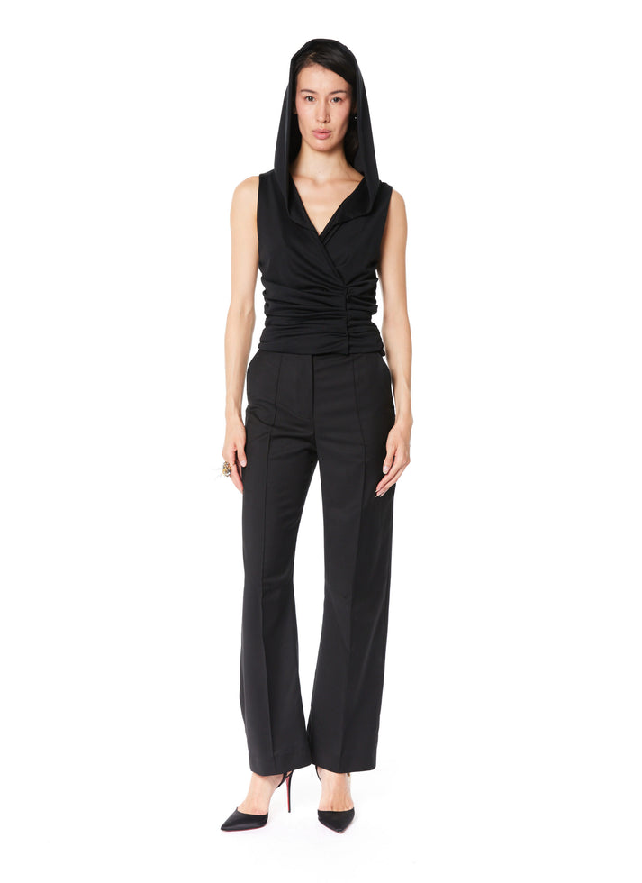 Weinsanto HOODED SLEEVLESS TOP