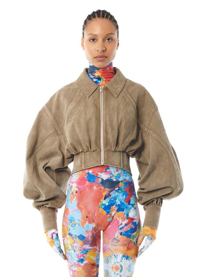 weinsanto JEAN BOMBER JACKET