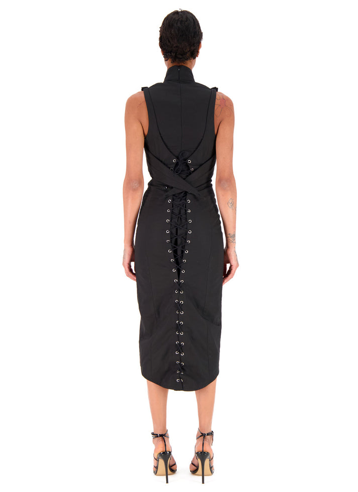 Weinsanto LACED FAUX-CORSET DRESS