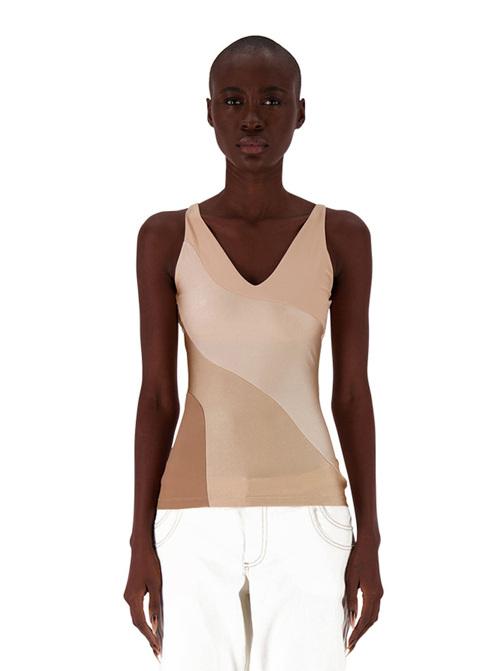 Weinsanto LIGHT RAINBOW TANK TOP