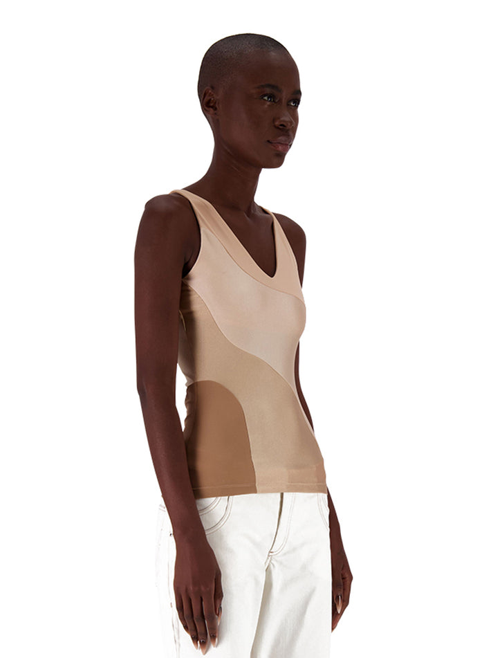 weinsanto LIGHT RAINBOW TANK TOP