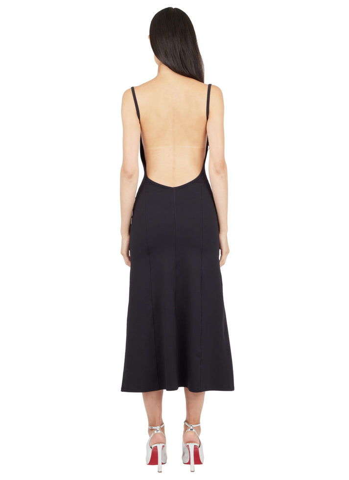 Weinsanto LONG FLARED APRON DRESS
