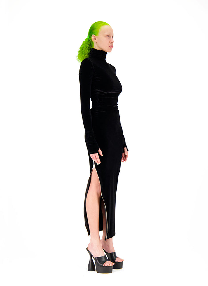 Weinsanto LONG VELVET DRESS