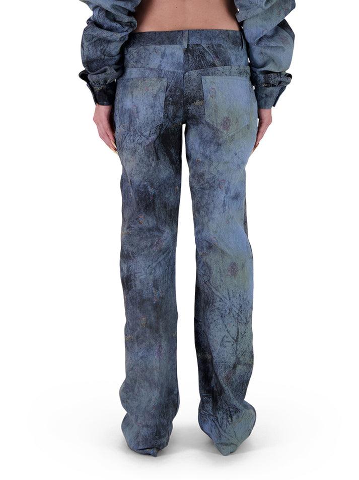 Weinsanto LOW RISE PRINTED DENIM PRINT