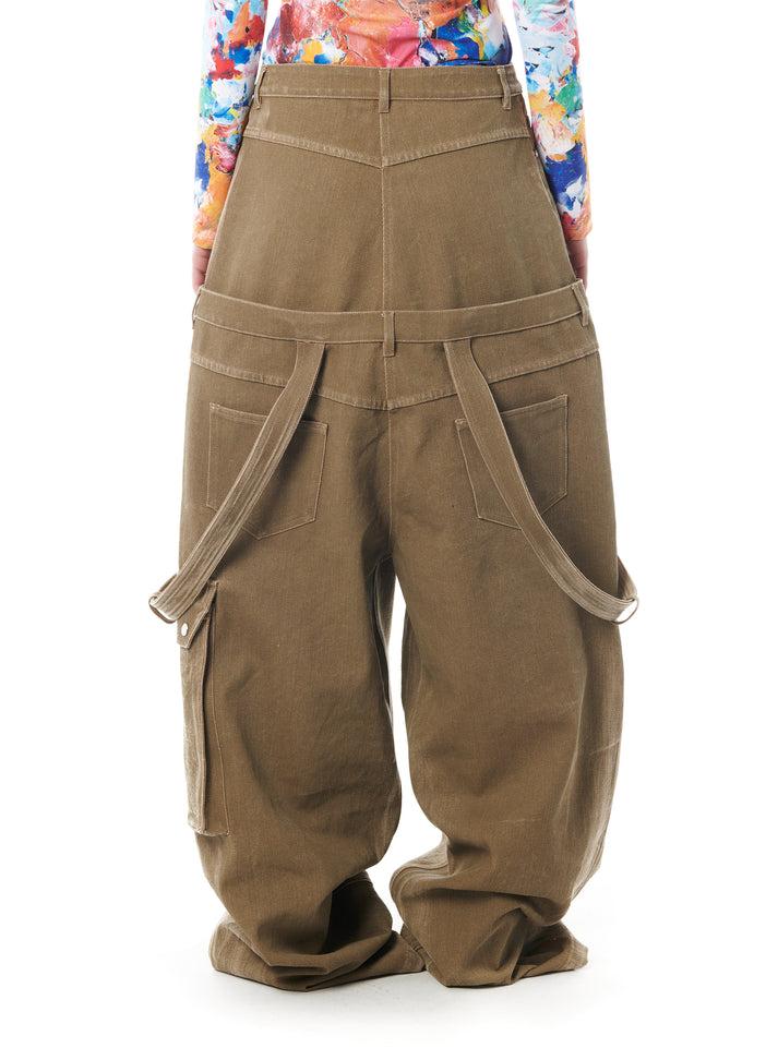 Weinsanto OVERSIZED DOUBLE-WAIST DENIM
