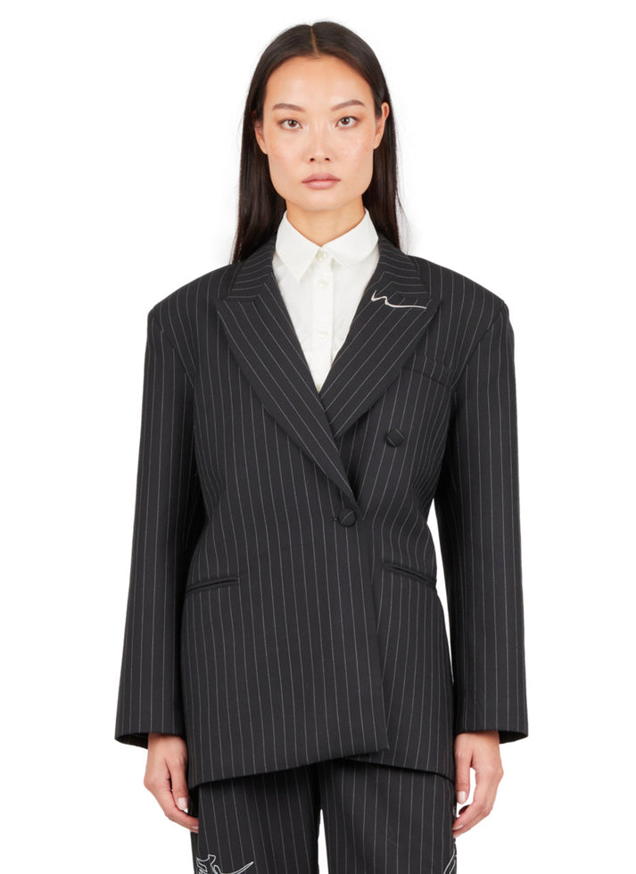 weinsanto OVERSIZED SHOULDER PAD JACKET