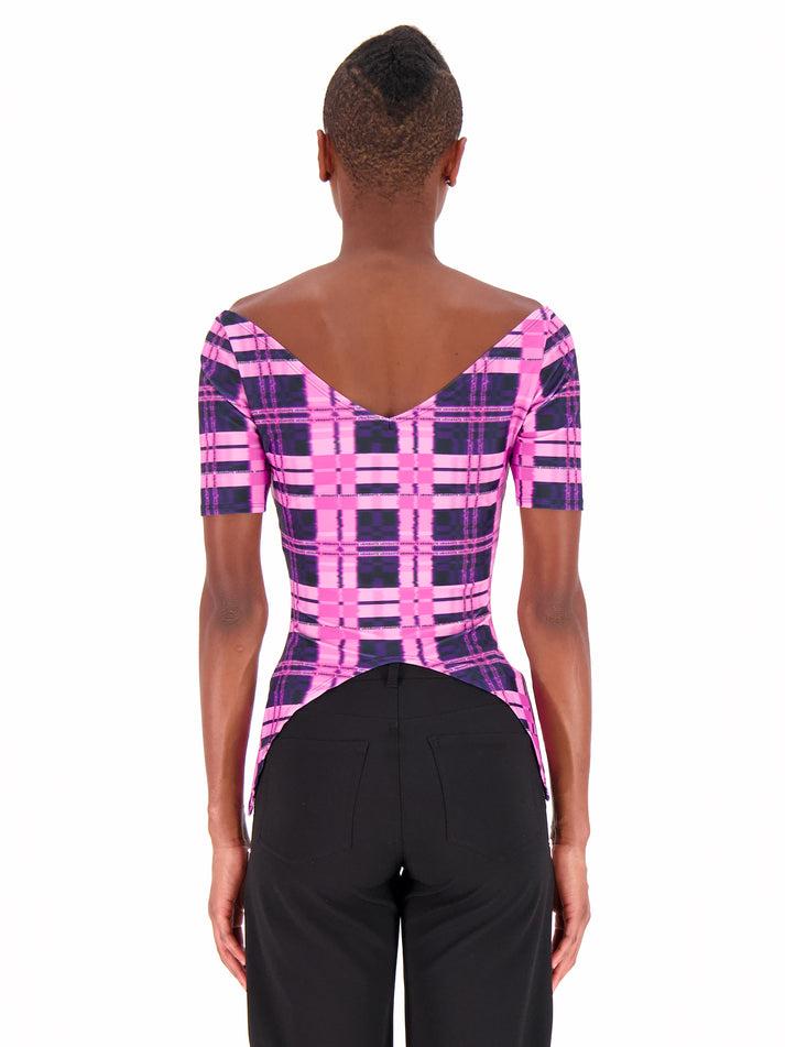 Weinsanto PRINT PLEATED TOP