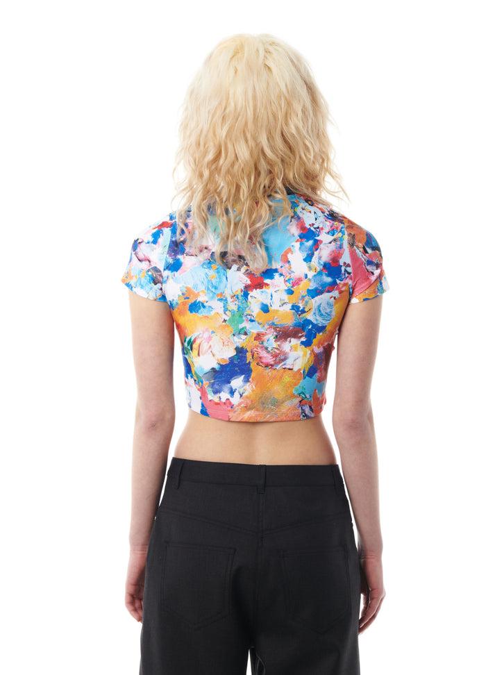 Weinsanto PRINTED CROP-TOP