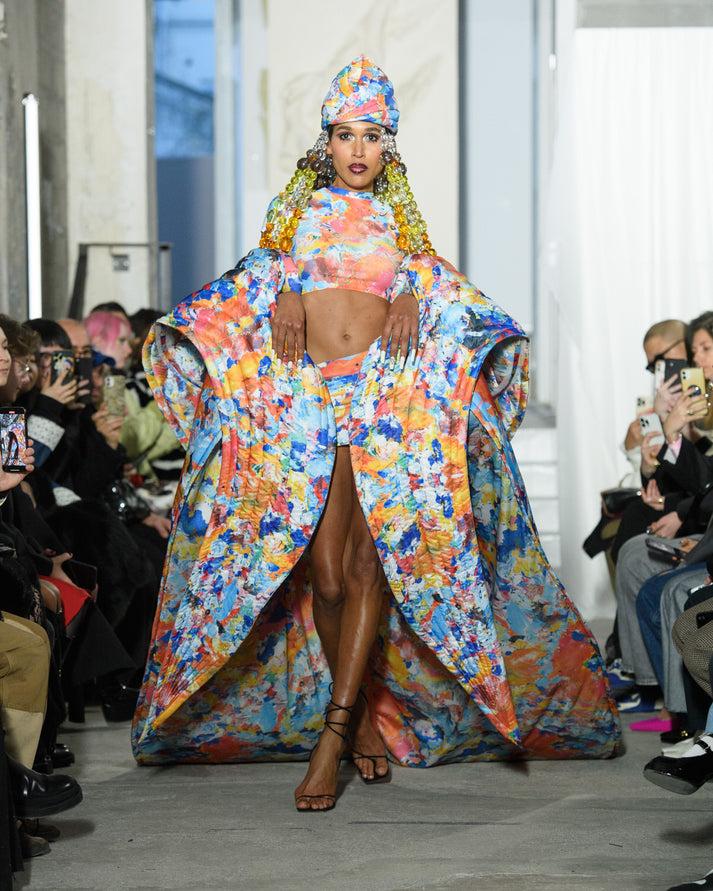 Weinsanto PRINTED CROP-TOP