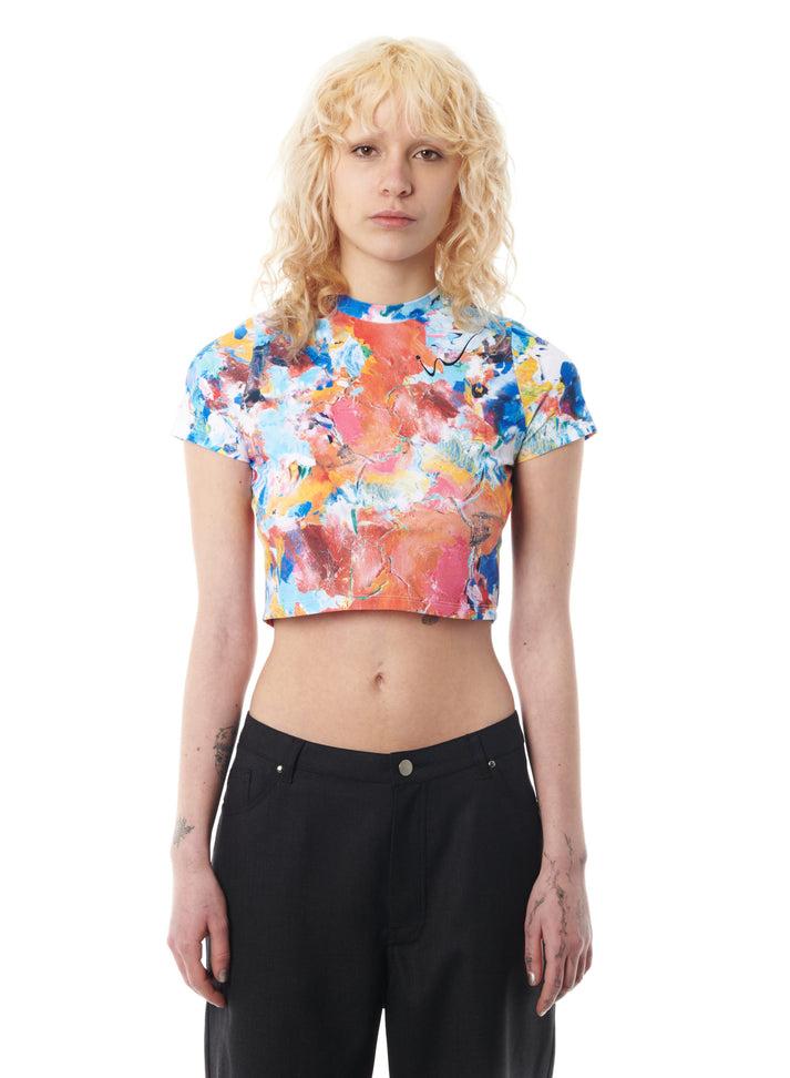 weinsanto PRINTED CROP-TOP