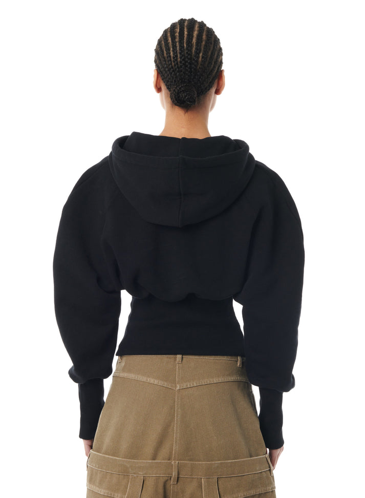 Weinsanto RIBBED FITTED HOODIE
