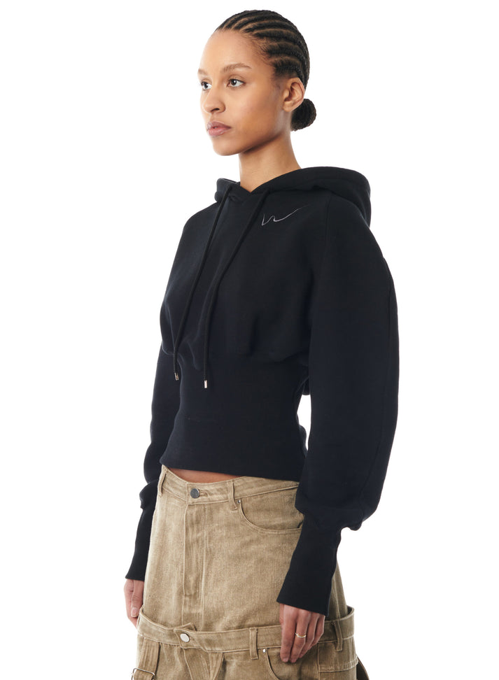 weinsanto RIBBED FITTED HOODIE