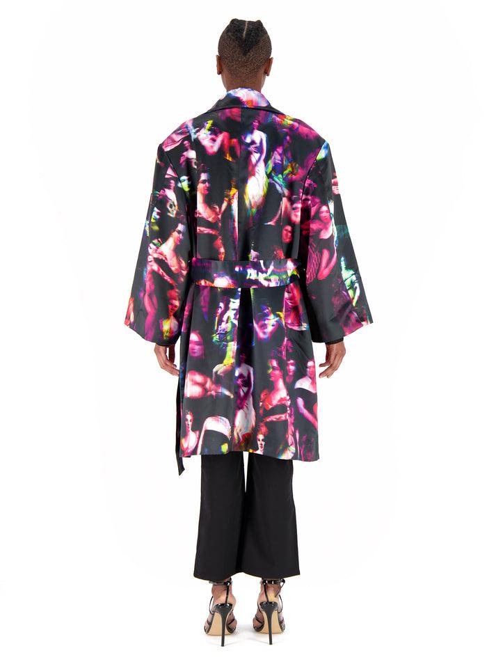 Weinsanto SATIN PRINTED COAT