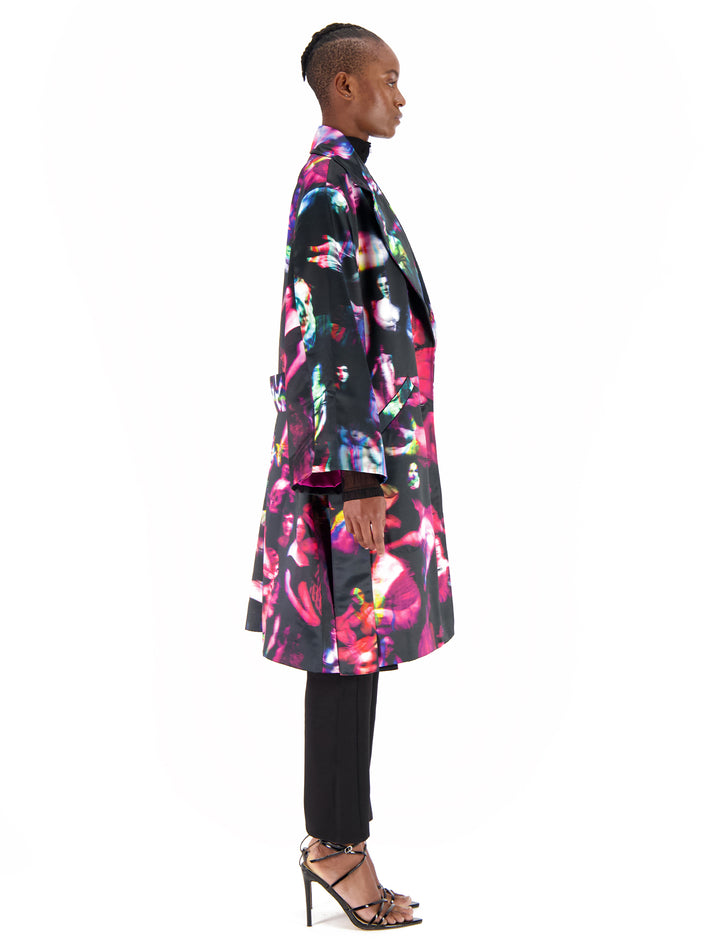 Weinsanto SATIN PRINTED COAT