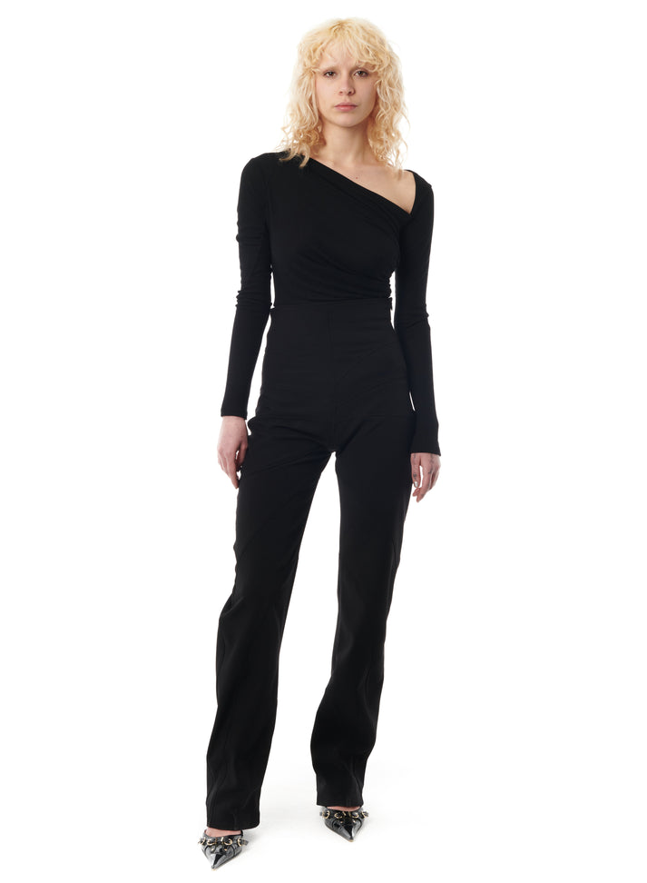 Weinsanto STRAIGHT STRETCH CREPE TROUSER
