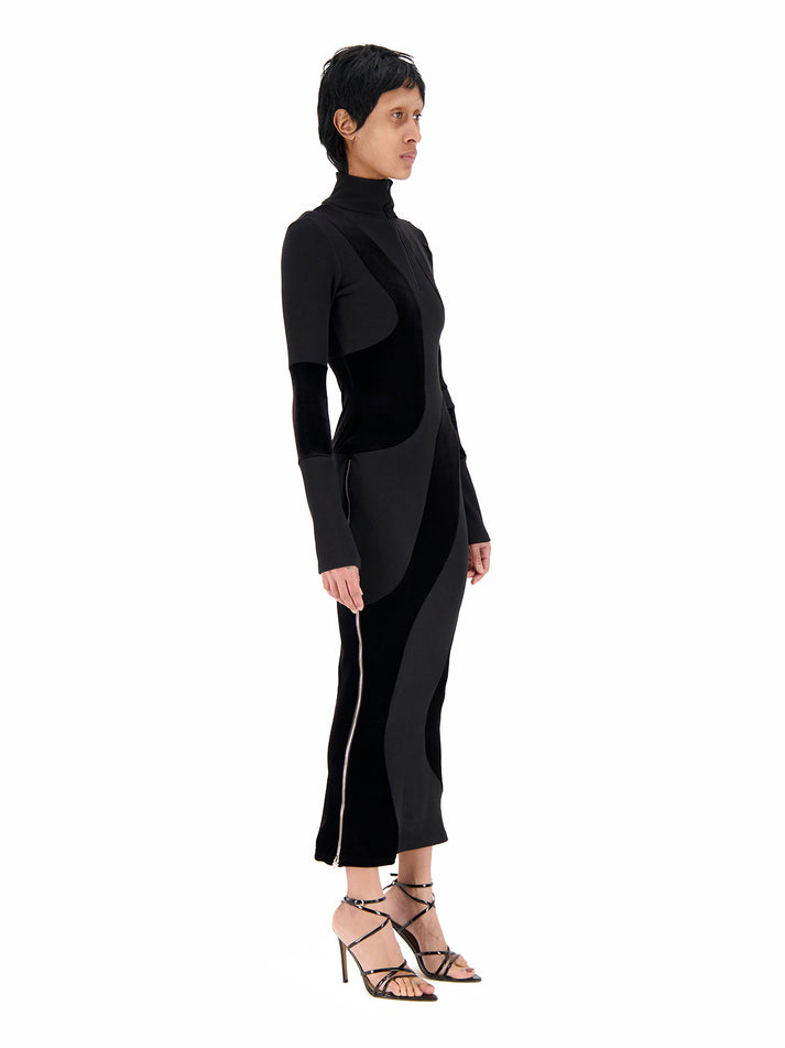 weinsanto STRETCH FITTED LONG DRESS