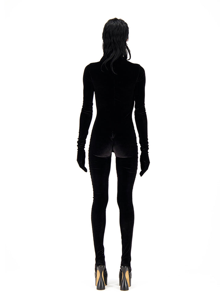 Weinsanto STRETCH VELVET JUMPSUIT