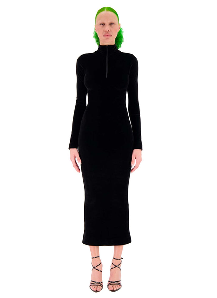 Weinsanto STRETCH VELVET LONG DRESS