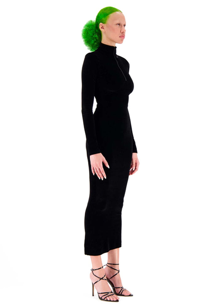 weinsanto STRETCH VELVET LONG DRESS