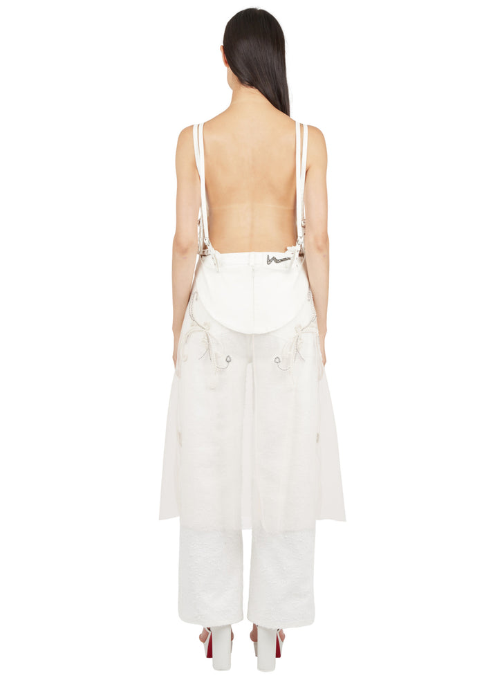 Weinsanto TABLIER HAND EMBROIDERED DRESS