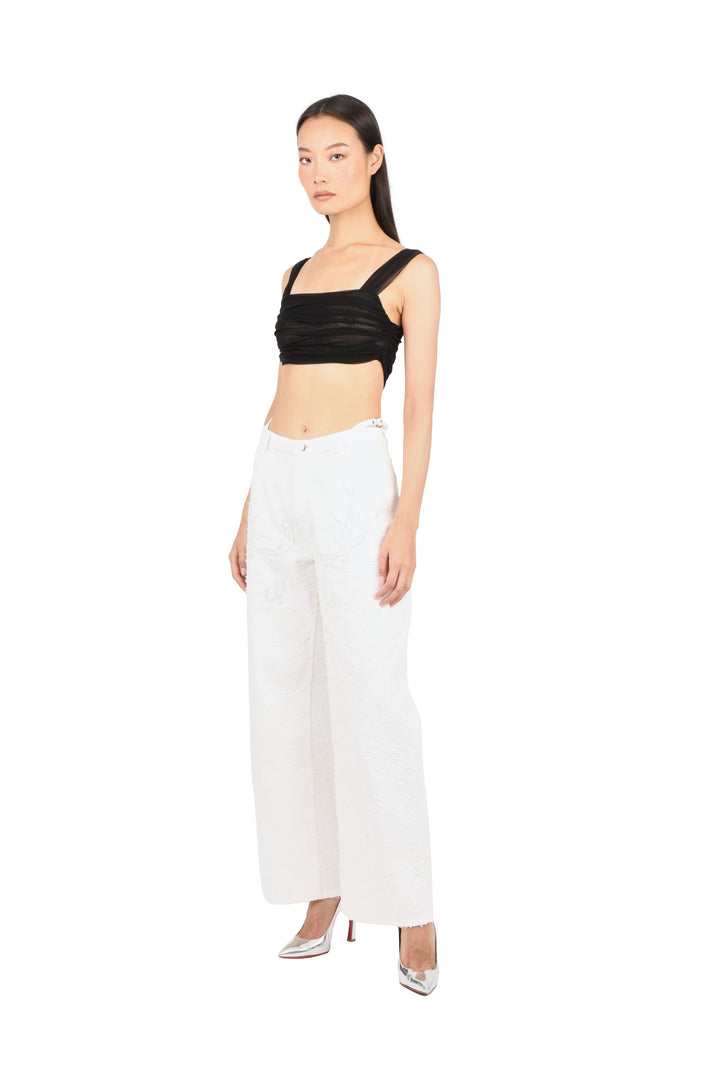 Weinsanto TULLE DRAPED BRA