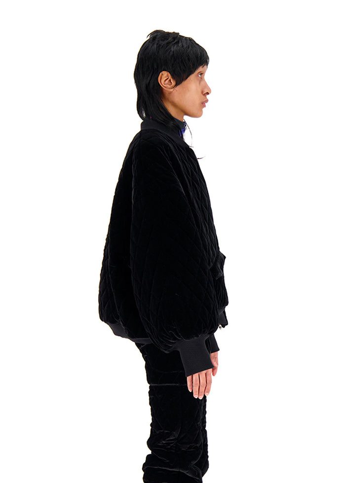 Weinsanto VELVET BOMBER JACKET