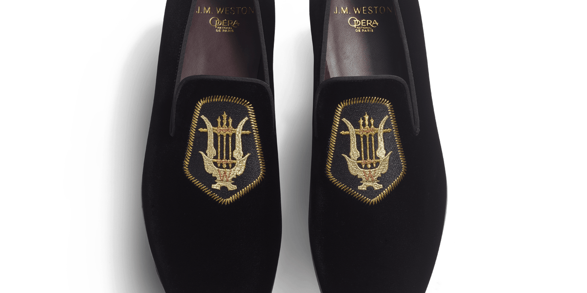 Weston Mocassin Albi Avec Blason J.M. Weston X Opéra De Paris