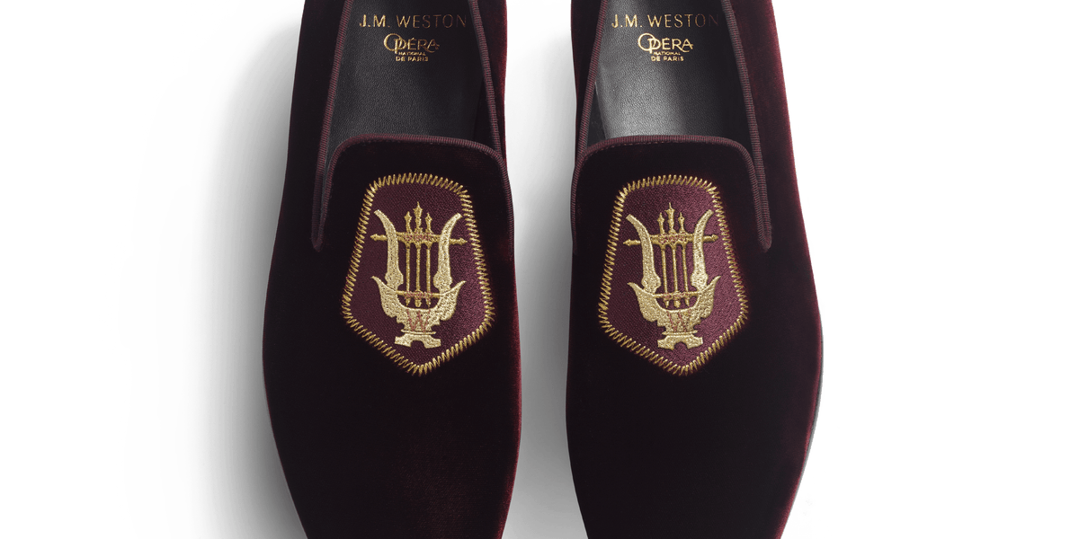 Weston Mocassin Albi Avec Blason J.M. Weston X Opéra De Paris