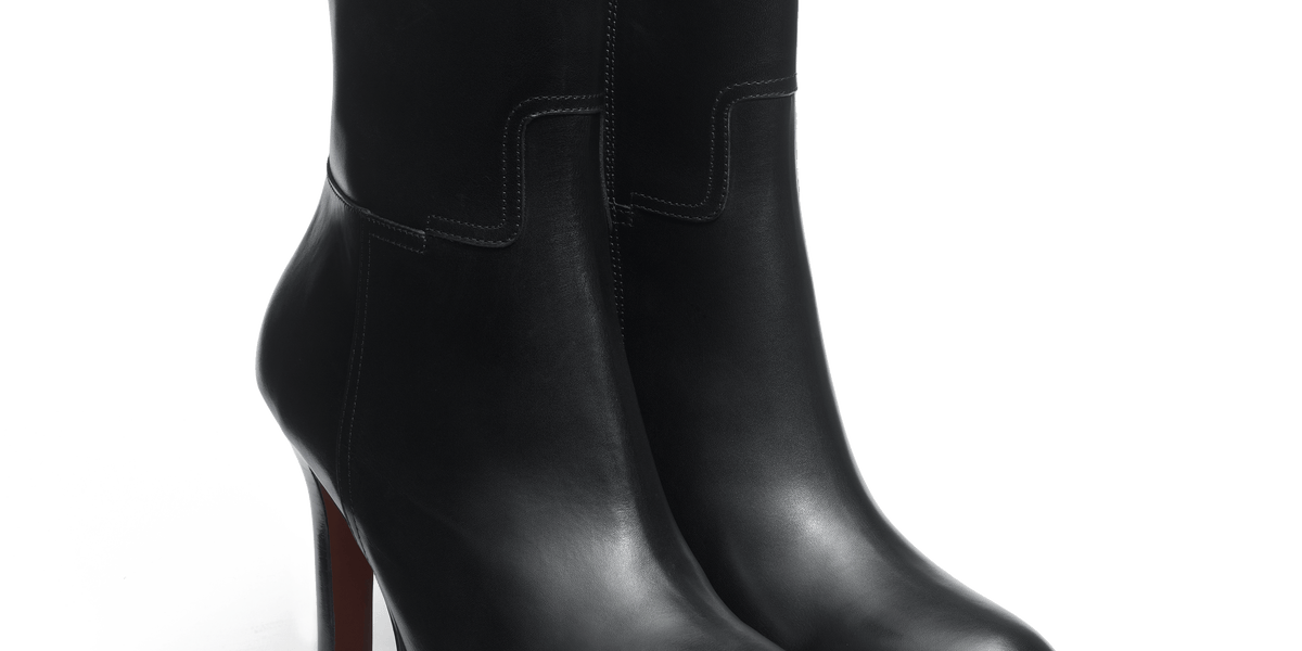 Weston Bottine Cambre Zippée à Talon 9 5 Cm