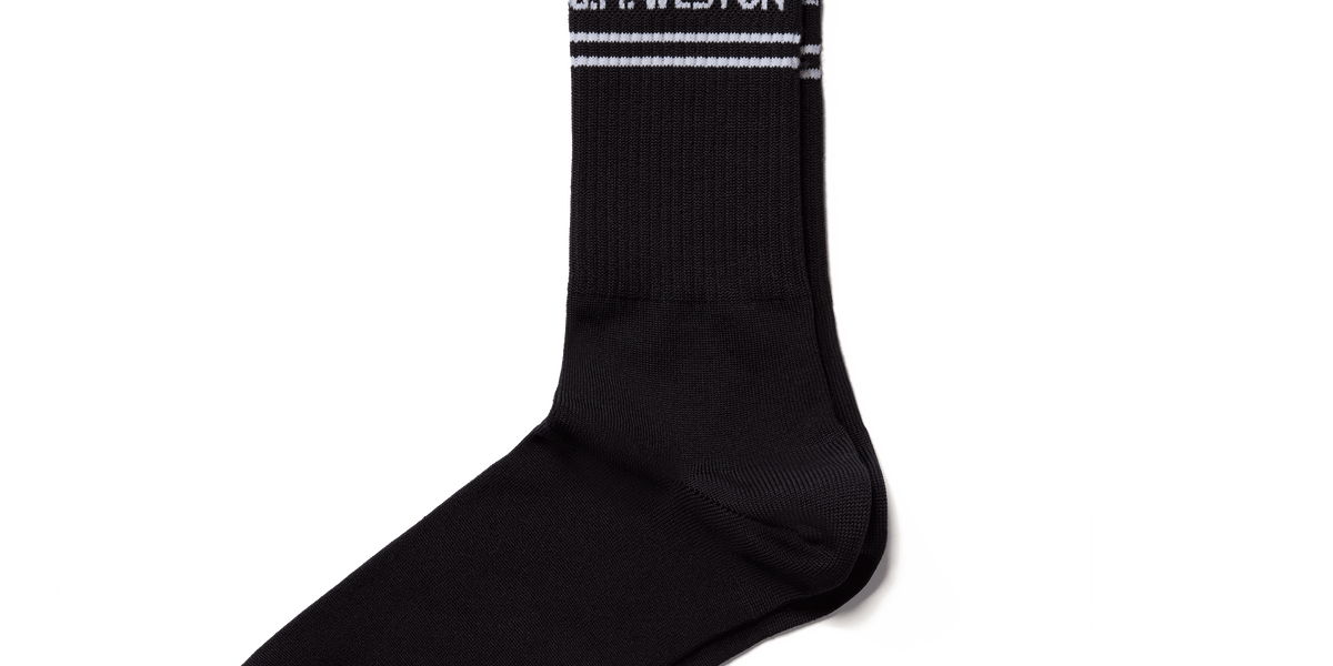 weston Chaussettes Sport courtes à bandes