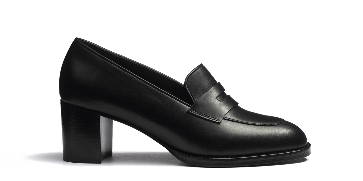 weston Mocassin à talon 5 5 cm