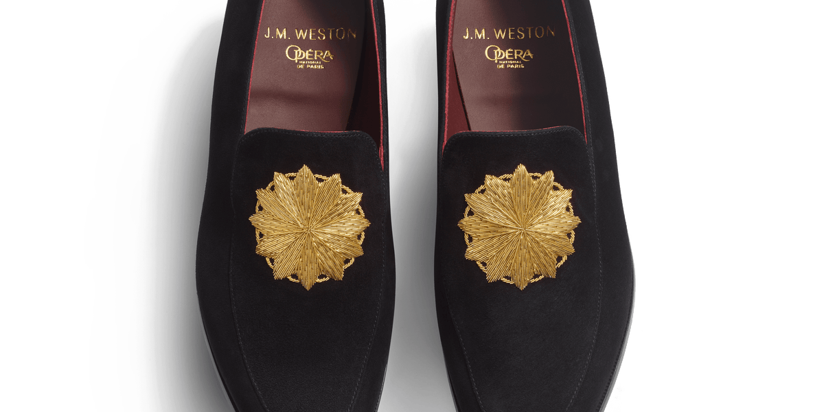 Weston Mocassin Brodé J.M. Weston X Opéra De Paris