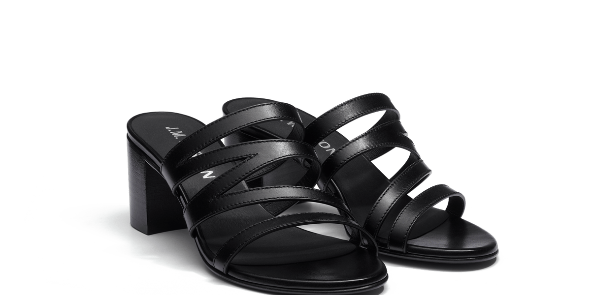 Weston Mule à Talon 5 5cm Double V