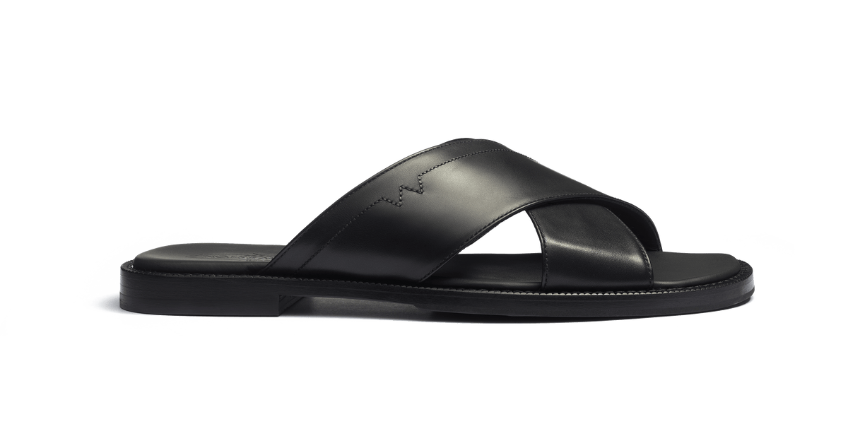 weston Mule Croisée Double V