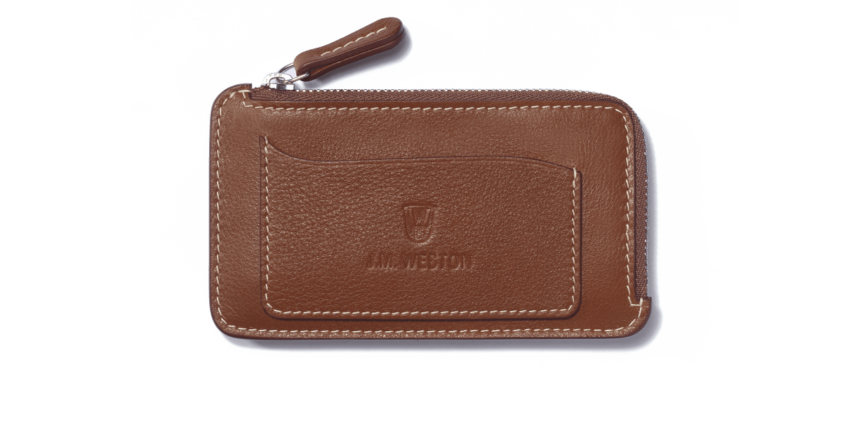 weston Porte-cartes zippé Double You