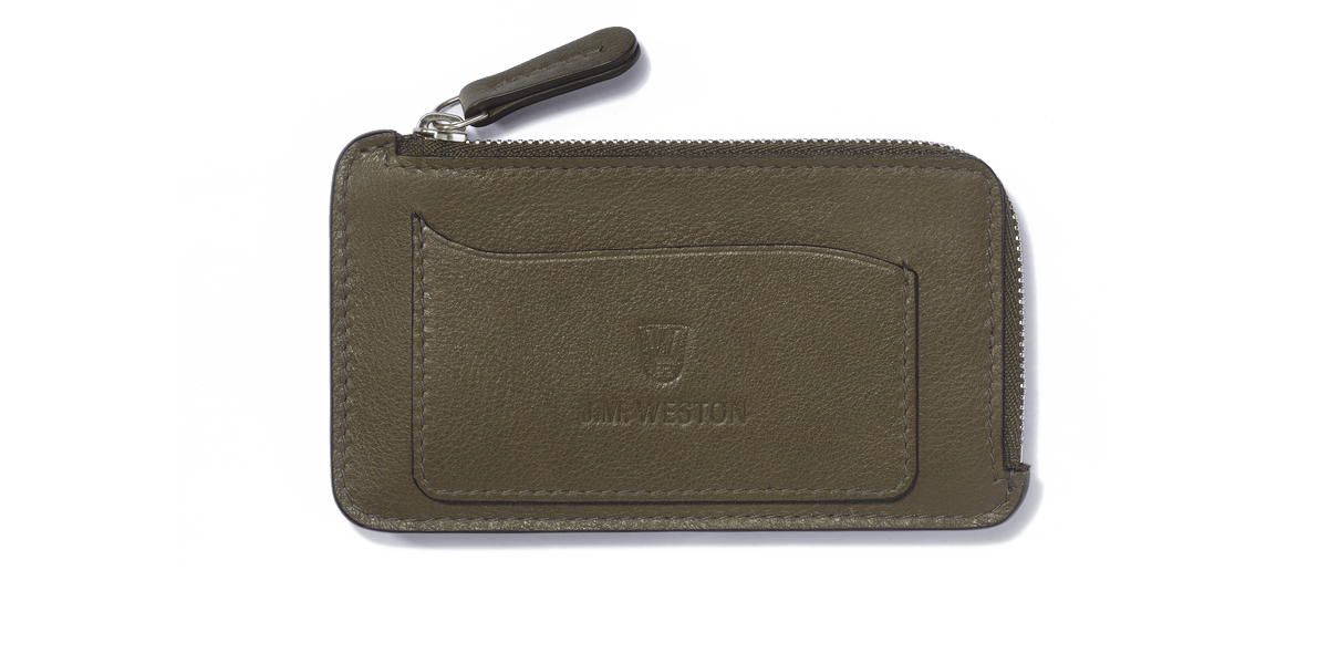 weston Porte-cartes zippé Double You