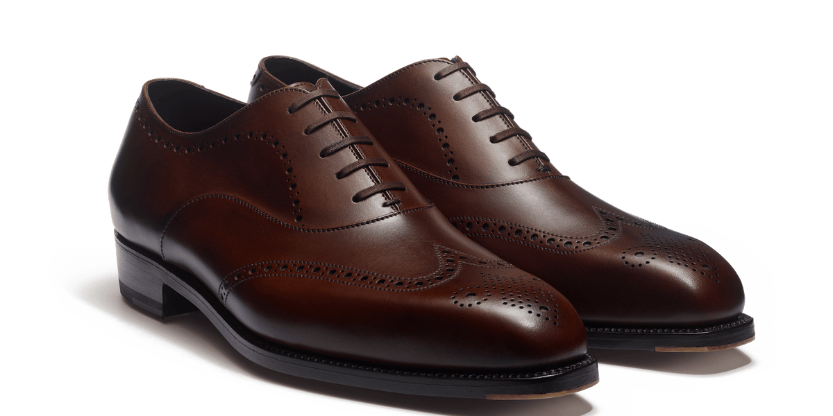 Weston Richelieu Perforé Fusain