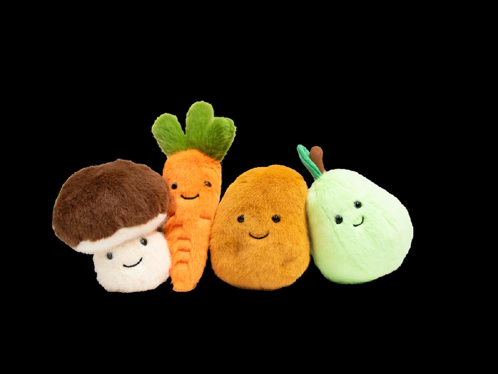 wild & soft Garden Friends - Set Fruits & Veggies