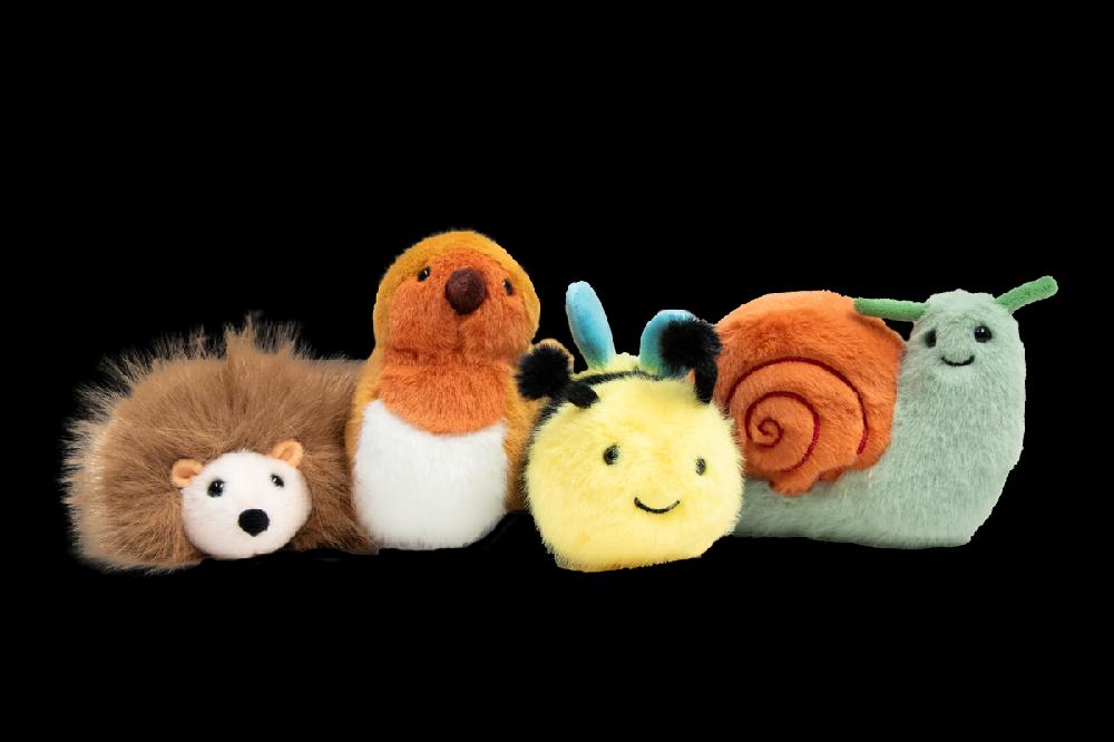 wild & soft Garden Friends - Set Little Animals
