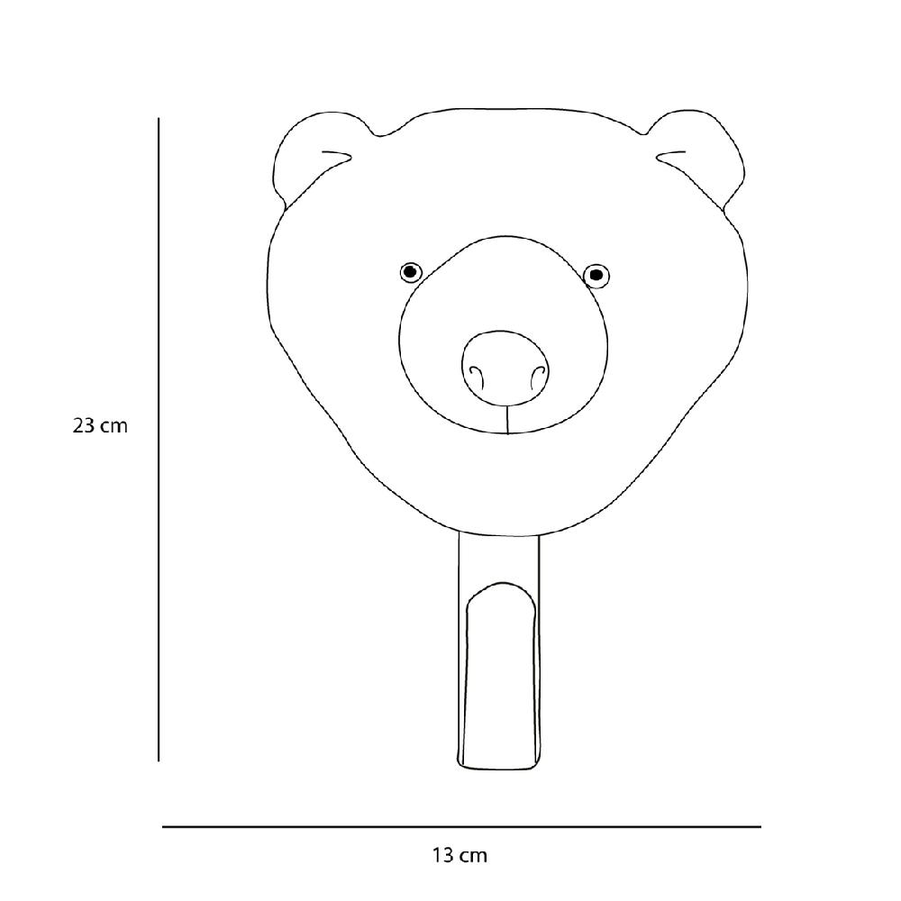 Wild & Soft Patère D'Ours Polaire