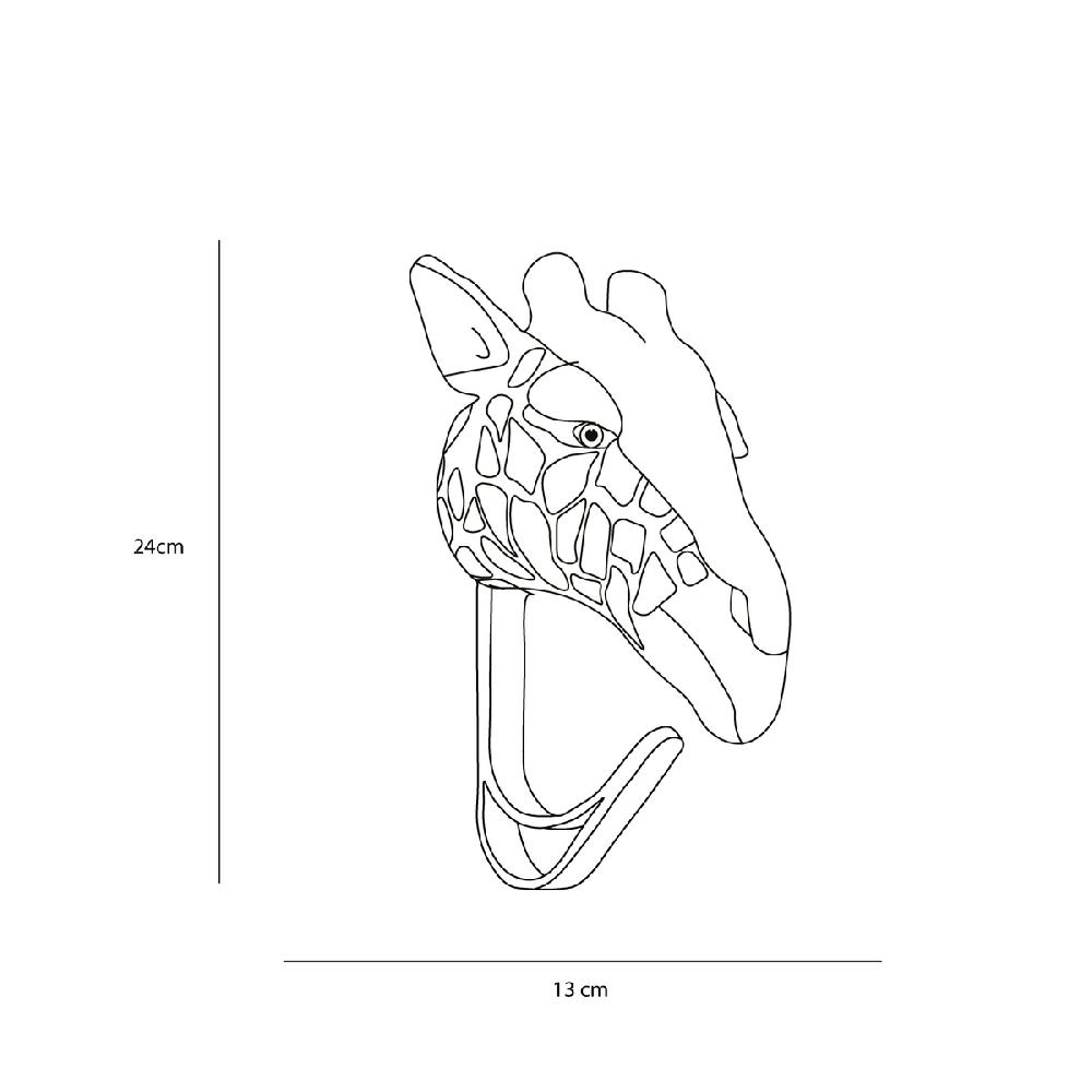 Wild & Soft Patère Girafe