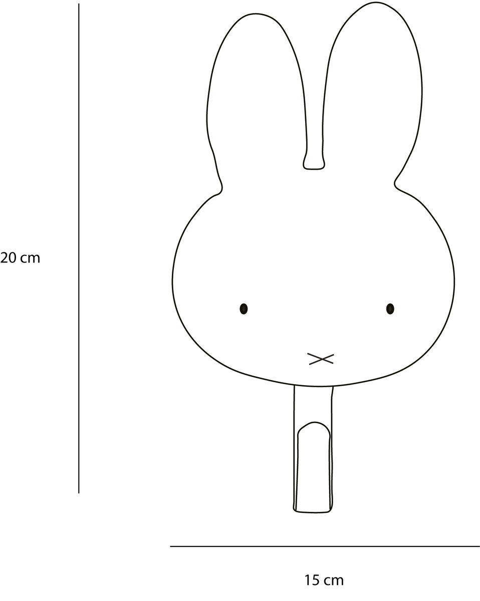 Wild & Soft Patère Miffy