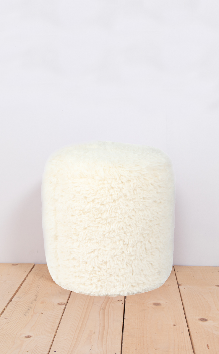 wild & soft Pouf medium mouton
