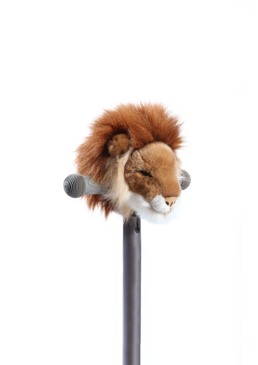 wild & soft Tête de trottinette lion