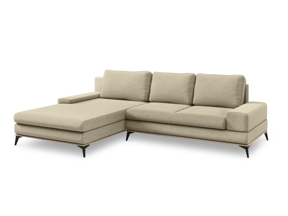 windsor & co Astre - canapé d'angle convertible avec coffre de rangement 5 places