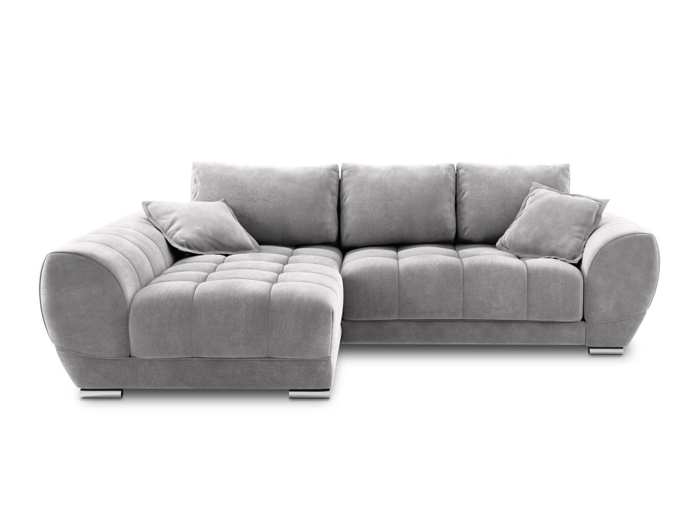 Windsor & Co Nuage - Canapé D'angle Convertible Avec Coffre De Rangement 4 Places